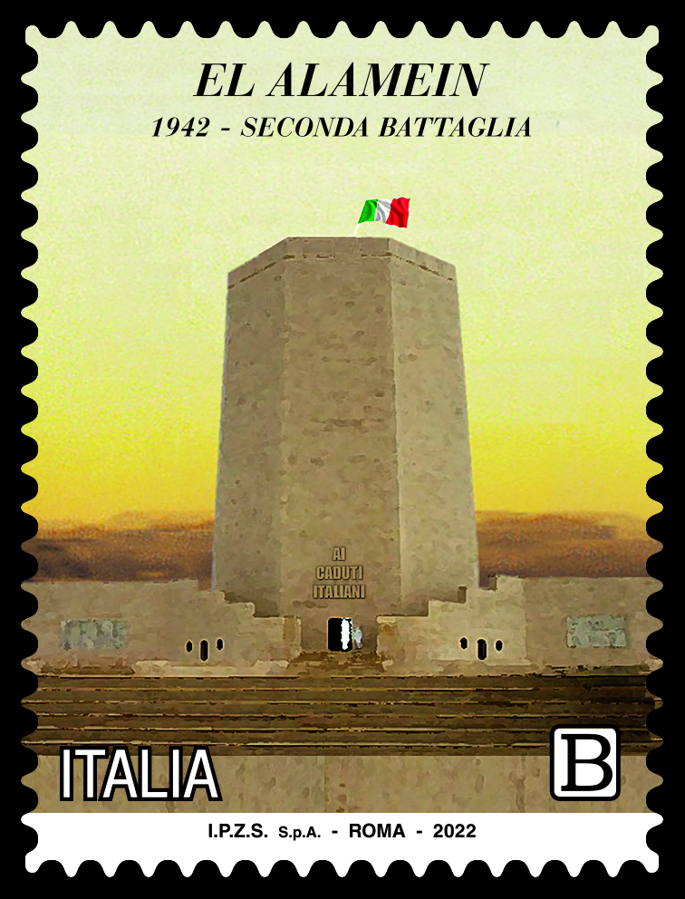 Arriva il francobollo celebrativo della seconda battaglia di El Alamein